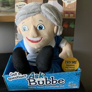 Ask Bubbe Mench on a Bench